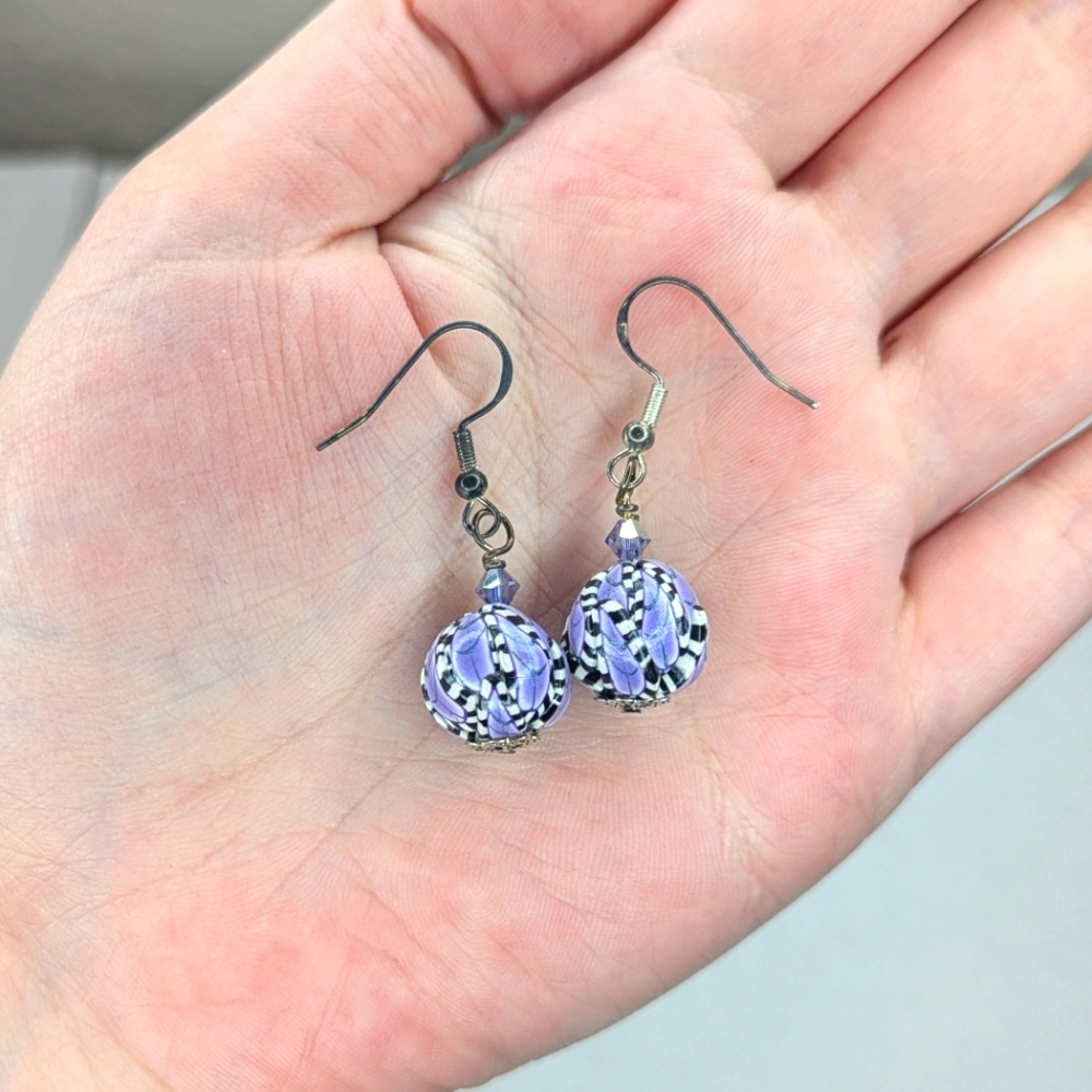 Beetlejuice Sandworm Earrings